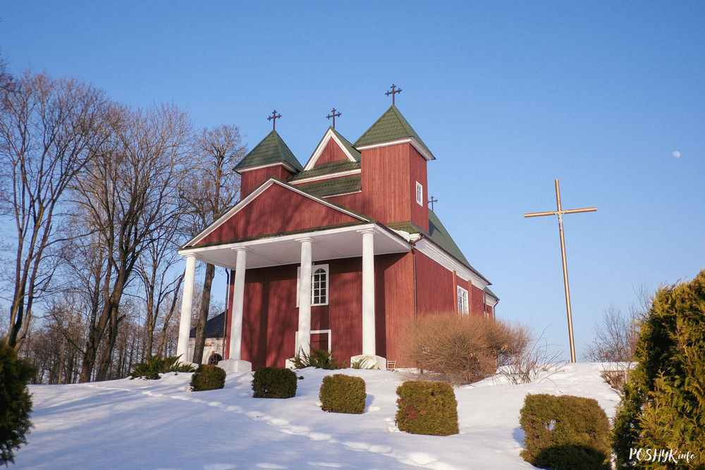 Драўляны касцёл у Хоўхлава Драўляны касцёл у Хоўхлава