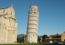 Плошча Цудаў: Пізанская вежа, Сабор і Баптыстэрый Плошча Цудаў: Пізанская вежа, Сабор і Баптыстэрый