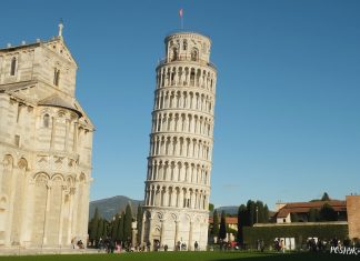 Плошча Цудаў: Пізанская вежа, Сабор і Баптыстэрый Плошча Цудаў: Пізанская вежа, Сабор і Баптыстэрый