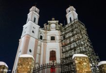 Незвычайны касцёл у мястэчку Лужкі Незвычайны касцёл у мястэчку Лужкі