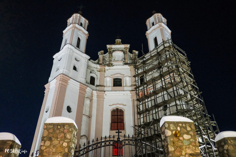 Незвычайны касцёл у мястэчку Лужкі Незвычайны касцёл у мястэчку Лужкі