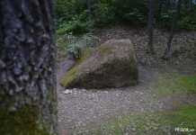 Дзіўны валун на Ашмяншыне – “Нявесцін камень” Дзіўны валун на Ашмяншыне - “Нявесцін камень”