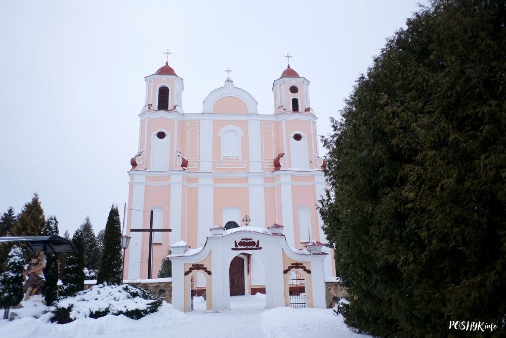 Храмы Беларусі - касцёл Васілішкі Касцёл Святога Яна Хрысціцеля ў Васілішках