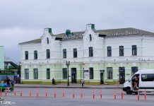 Чыгуначны вакзал у Барысаве